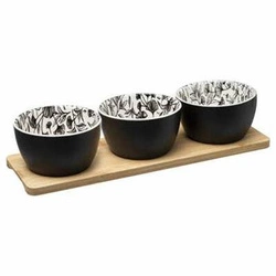 Zestaw do przystawek White floral