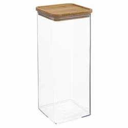 Pudełko Eske 2L kwadrat z bambusową pokrywką