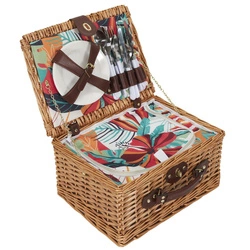 Kosz piknikowy Exotic 4-osobowy z wyposażeniem