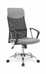 Fotel biurowy ergonomiczny Spiner Intesi szary nowoczesny obrotowy z regulacją do biura