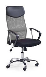 Fotel biurowy ergonomiczny Spiner Intesi szary nowoczesny obrotowy z regulacją wysokości