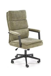 Fotel biurowy ergonomiczny Nurah oliwkowy obrotowy z podłokietnikami do biura Intesi