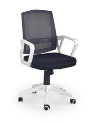 Fotel biurowy ergonomiczny Tasc szary nowoczesny obrotowy z podłokietnikami do biurka