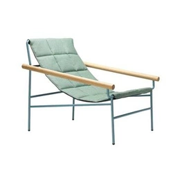 Fotel wypoczynkowy Dress_Code Glam indoor do salonu nowoczesny z tkaniny ze zdejmowanym pokrowcem