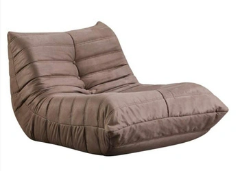 Fotel wypoczynkowy Gufi welurowy brązowy do salonu nowoczesny