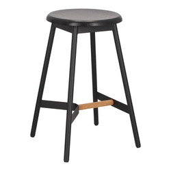 Stołek barowy Aldo czarny OUTLET