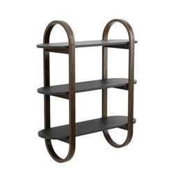 Szafka wisząca Bellwood czarny/orzech