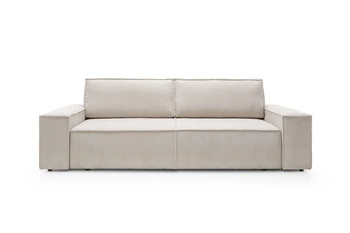Sofa Molde sztruks beżowy Poso 100