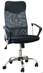 Fotel biurowy ergonomiczny Tarli szary obrotowy z podłokietnikami do biurka nowoczesny