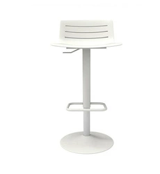 Stołek barowy Skin white leg - ostatnia sztuka