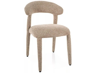 Krzesło Yakima beżowe tapicerowane do jadalni i salonu Intesi