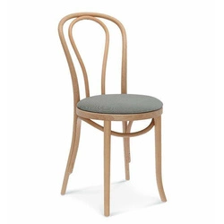 Krzesło drewniane Fameg A-18 personalizowane do jadalni i kuchni styl retro PRL buk