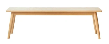 Ławka Barrali 150 cm dąb naturalny skandynawska do przedpokoju