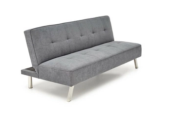 Sofa rozkładana Arhiza popielata do salonu, nowoczesna sofa z funkcją spania Intesi 173 cm