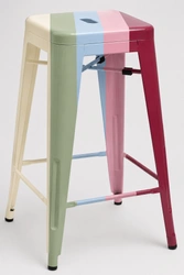Hoker Paris 75 cm metalowy nowoczesny bez oparcia personalizowany do kuchni i wyspy D2.DESIGN