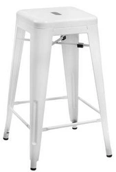 Hoker Paris 75 cm metalowy nowoczesny bez oparcia personalizowany do kuchni i wyspy D2.DESIGN
