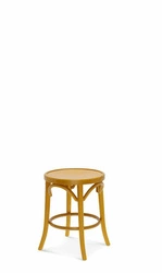 Taboret drewniany Fameg 9739 okrągły do kuchni i jadalni naturalny