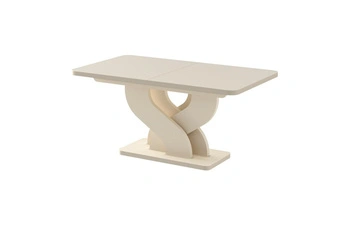 Stół rozkładany Fuquay cappuccino mat     160-256x89cm