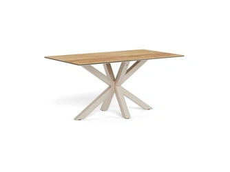 Stół Heaven 160x90 nowoczesny do jadalni ceramika dąb dziki