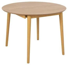 Stół okrągły rozkładany Montreux dąb naturalny 115-154 cm do jadalni nowoczesny Actona