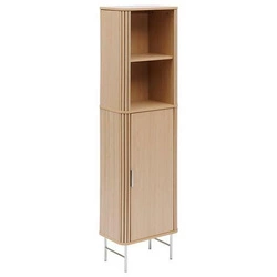 Szafka łazienkowa stojąca Liora 160 cm naturalny dąb z półkami nowoczesna 5five simply smart