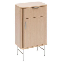 Szafka łazienkowa stojąca Liora wąska 45 cm naturalna z szufladą nowoczesna 5five simply smart