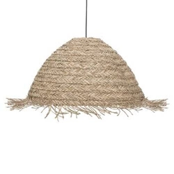 Lampa wisząca boho Sea view 56cm naturalna z trzciny do salonu lub nad stół Atmosphera