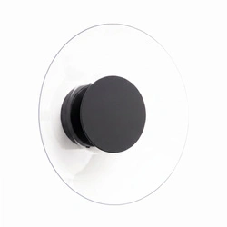 Kinkiet ścienny ASTRO czarny LED nowoczesny do salonu 28 cm