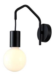 Kinkiet Basso 1x40W E27 czarny matowy