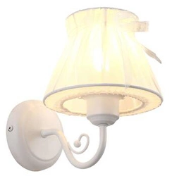 Kinkiet Zefir 1x40W E27 biały