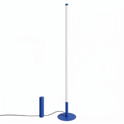 TRANG lampa stojąca do salonu nowoczesna LED ultramaryna 4000K