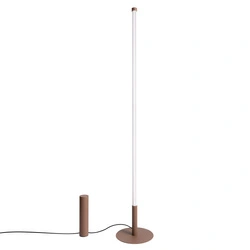 Lampa stojąca do salonu TRANG nowoczesna LED brązowa 3000K