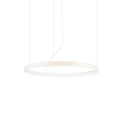 Nowoczesny żyrandol LED RIO 78 beżowy regulowany do salonu, jadalni lub kuchni 78 cm