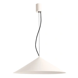 Lampa wisząca FINT LED beżowa nowoczesna do salonu regulowana