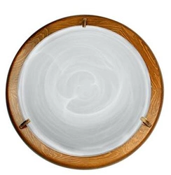 Plafon Duna plaf 30 dąb alabaster1x60W