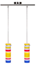 Lampa wisząca Fresco podwójny nikiel mat  2xG9/40W 230V