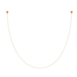 Lampa sufitowa LED SNAKE złota 300 cm nowoczesna do salonu kuchni i jadalni