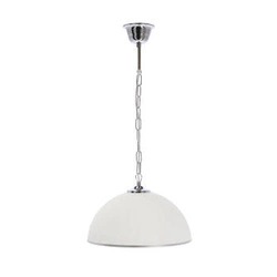 Lampa wisząca szklana Sugar chrom srebrny do salonu i jadalni nowoczesna 30 cm