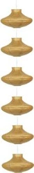 Lampa wisząca Griff - /6 papierowy śr.25  cappucino e-14 6x40W