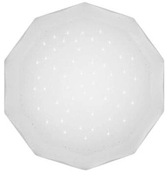 Plafon sufitowy LED Sky efect 34 cm biały nowoczesny z efektem gwiezdnego nieba do salonu