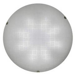 Plafon sufitowy LED Vertico 30 biały szklany okrągły nowoczesny do salonu CANDELLUX