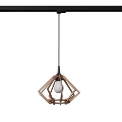 Lampa wisząca POMPELMO naturalne drewno  E27 4000K 7,5W 690lm #B