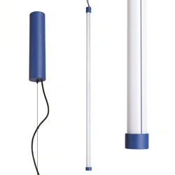 Lampa wisząca TRANG 100 LED ultramaryna nowoczesna nad wyspę