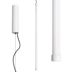 Lampa wisząca TRANG 100 biała LED regulowana nad wyspę
