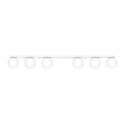 Plafon sufitowy nowoczesny YOLI 6 biały metalowy do salonu i jadalni SOLLUX LIGHTING