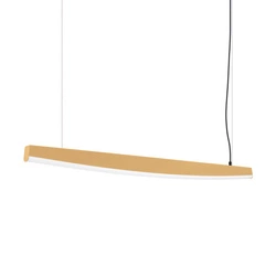 Lampa wisząca JORUN 120 złota LED nowoczesna do salonu, kuchni i nad stół Thoro