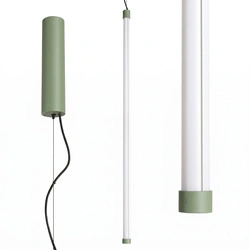 Lampa wisząca TRANG 100 LED szałwiowa regulowana nad wyspę