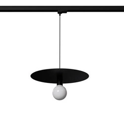 Lampa wisząca FLAVIO czarna E27 4000K  7,5W 690lm