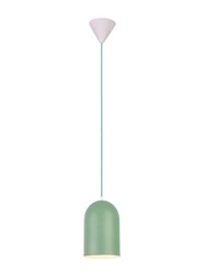 Lampa sufitowa Oss zielona nowoczesna pojedyncza do salonu i jadalni Ledea 110 cm