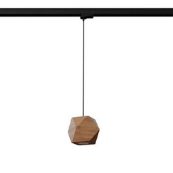 Lampa wisząca WOODY naturalne drewno  GU10 4000K 7W 530lm #B